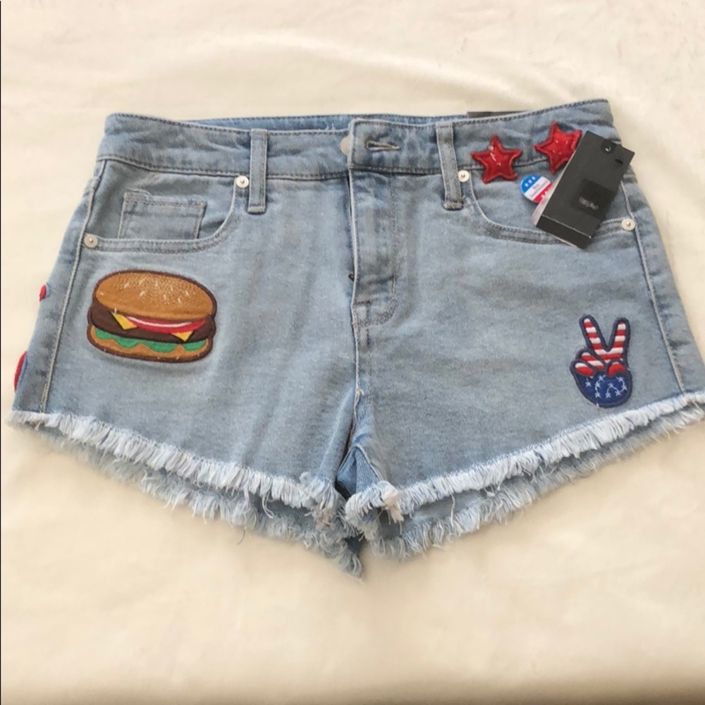 Mossimo super stretch high rise shorts!